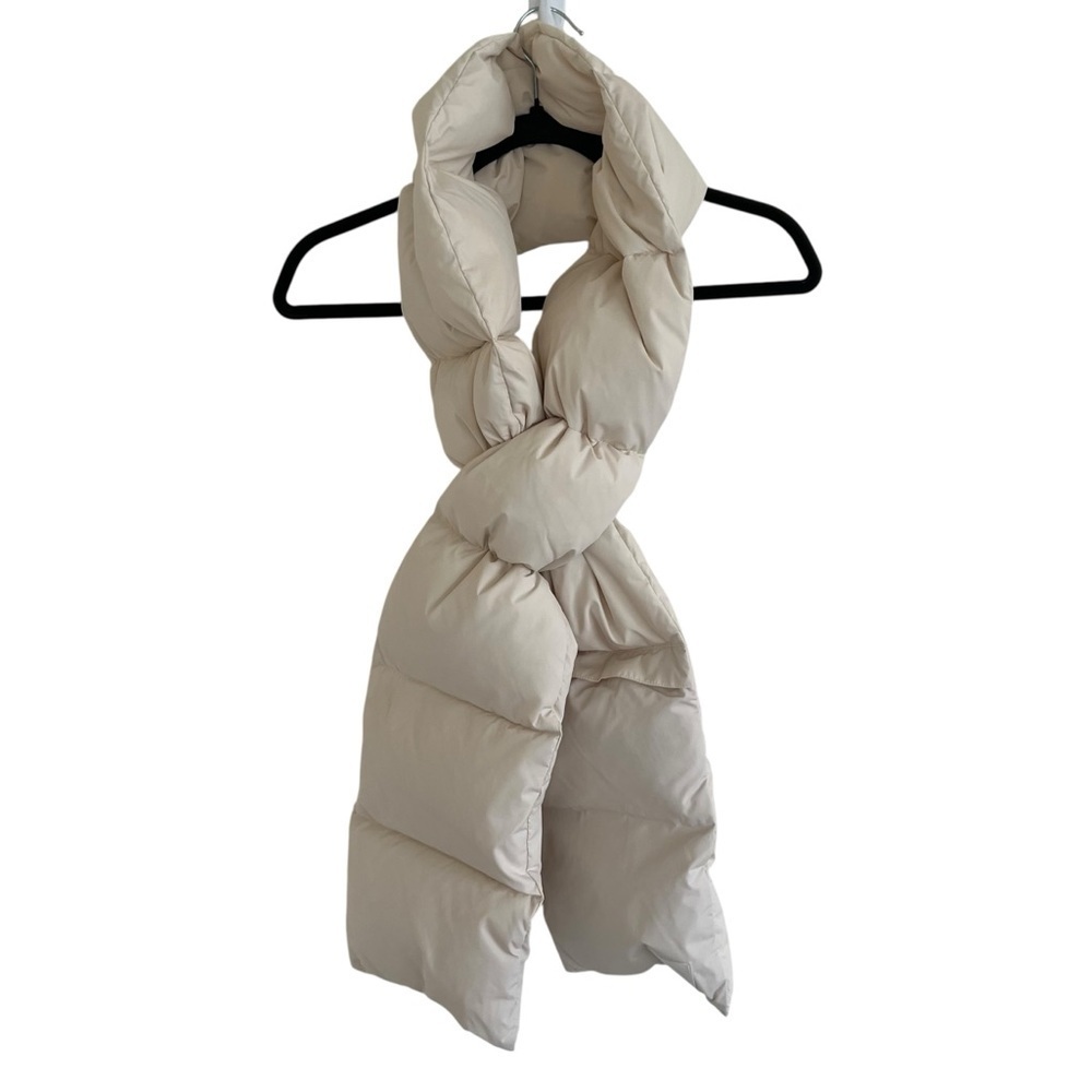 The North Face x Skims Nuptse Scarf in Bone Ivory NWT